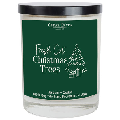 Fraser Fir Christmas Candle – Fresh-Cut Tree Scent