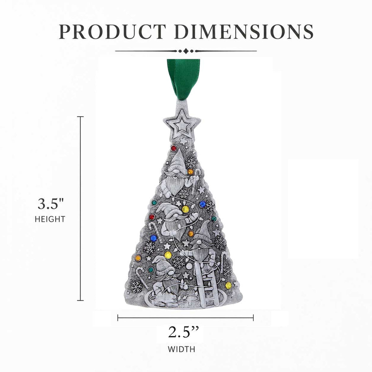 Merry Gnome Helper Ornament